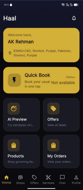 Haal App Screenshot 2